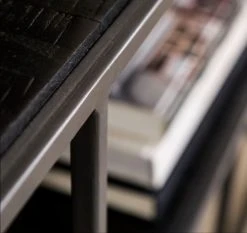 Mathi Design Consoles Et Drapiers Console De Rangement Noir L150 -Marquee Magasin console de rangement noir l150 3