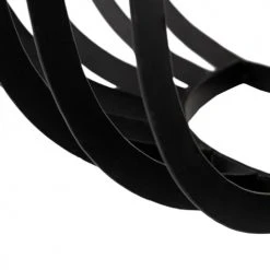 Altobuy Consoles Et Drapiers Console Demi-lune Métal Noir Plateau Marbre Blanc -Marquee Magasin console demi lune metal noir plateau marbre blanc 4