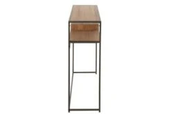 Hellin Consoles Et Drapiers Console Design En Bois Et Métal Avec 1 Tiroir -Marquee Magasin console design en bois et metal avec 1 tiroir 5