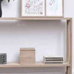 Arne Lykke Consoles Et Drapiers Console Double Niveau En Chêne Bois Clair -Marquee Magasin console double niveau en chene bois clair 2