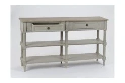 Hellin Consoles Et Drapiers Console Drapier En Bois 2 Tiroirs 2 Tablettes -Marquee Magasin console drapier en bois 2 tiroirs 2 tablettes 2