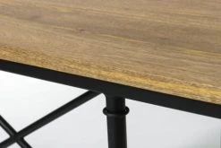 Hellin Consoles Et Drapiers Console Drapier En Bois Et Métal -Marquee Magasin console drapier en bois et metal 2