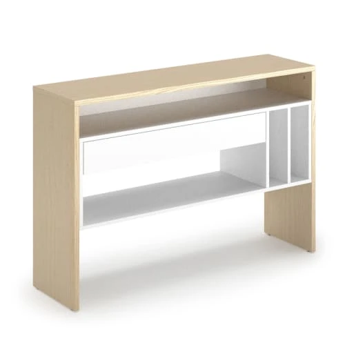 Symbiosis Consoles Et Drapiers Console Effet Bois Chêne Clair Et Blanc 3 Symbiosis Consoles Et Drapiers Console Effet Bois Chêne Clair Et Blanc