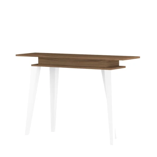 Symbiosis Consoles Et Drapiers Console Effet Bois Noyer Et Blanc 5 Symbiosis Consoles Et Drapiers Console Effet Bois Noyer Et Blanc â Image 3