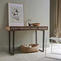 Tikamoon Consoles Et Drapiers Console En Acacia -Marquee Magasin console en acacia 2