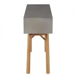 Zago Consoles Et Drapiers Console En Béton Et Chêne Massif -Marquee Magasin console en beton et chene massif 2