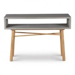 Zago Consoles Et Drapiers Console En Béton Et Chêne Massif -Marquee Magasin console en beton et chene massif 3