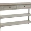 Hellin Consoles Et Drapiers Console En Bois 2 Tiroirs 2 Tablettes -Marquee Magasin console en bois 2 tiroirs 2 tablettes