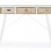 Hellin Consoles Et Drapiers Console En Bois 3 Tiroirs -Marquee Magasin console en bois 3 tiroirs
