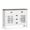 MOYCOR Consoles Et Drapiers Console En Bois Blanc L 105 Cm -Marquee Magasin console en bois blanc l 105 cm