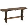 Meubles & Design Consoles Et Drapiers Console En Bois Brut Recyclé -Marquee Magasin console en bois brut recycle