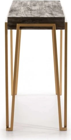 Thai Natura Consoles Et Drapiers Console En Bois Cérusé Gris Pieds Métal Doré L140cm 8 Thai Natura Consoles Et Drapiers Console En Bois Cérusé Gris Pieds Métal Doré L140cm -Marquee Magasin console en bois ceruse gris pieds metal dore l140cm 2