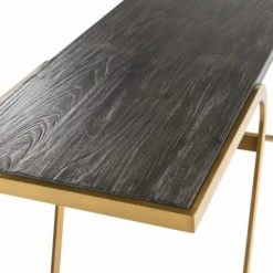 Thai Natura Consoles Et Drapiers Console En Bois Cérusé Gris Pieds Métal Doré L152cm 7 Thai Natura Consoles Et Drapiers Console En Bois Cérusé Gris Pieds Métal Doré L152cm -Marquee Magasin console en bois ceruse gris pieds metal dore l152cm 2