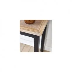 Bois Dessus Bois Dessous Consoles Et Drapiers Console En Bois D'acajou Et Teck -Marquee Magasin console en bois d acajou et teck 4