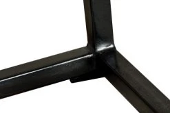 GINER Y COLOMER Consoles Et Drapiers Console En Bois De Manguier Et Pieds En Métal Noyer Foncé -Marquee Magasin console en bois de manguier et pieds en metal noyer fonce 4