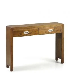 MOYCOR Consoles Et Drapiers Console En Bois De Mindi Marron L110