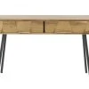 Mathi Design Consoles Et Drapiers Console En Bois Et Acier L 120
