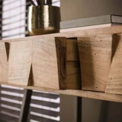 Mathi Design Consoles Et Drapiers Console En Bois Et Acier L 120 -Marquee Magasin console en bois et acier l 120 5