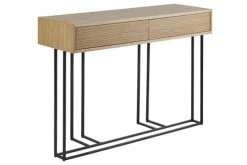 Hellin Consoles Et Drapiers Console En Bois Et Métal 2 Tiroirs RAYNART -Marquee Magasin console en bois et metal 2 tiroirs raynart 3