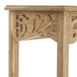 Altobuy Consoles Et Drapiers Console En Bois Exotique Coloris Naturel -Marquee Magasin console en bois exotique coloris naturel 3