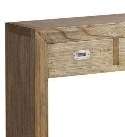 MOYCOR Consoles Et Drapiers Console En Bois Marron L 100 Cm -Marquee Magasin console en bois marron l 100 cm 2