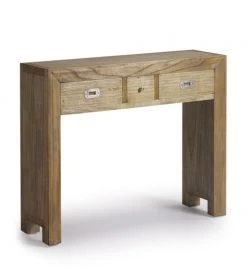 MOYCOR Consoles Et Drapiers Console En Bois Marron L 100 Cm