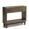 MOYCOR Consoles Et Drapiers Console En Bois Marron L 100 Cm -Marquee Magasin console en bois marron l 100 cm 4