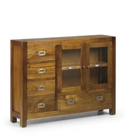 MOYCOR Consoles Et Drapiers Console En Bois Marron L 107 Cm