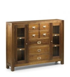 MOYCOR Consoles Et Drapiers Console En Bois Marron L 115 Cm
