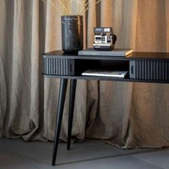 Zuiver Consoles Et Drapiers Console En Bois Noir -Marquee Magasin console en bois noir 2