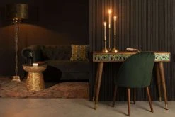 Dutchbone Consoles Et Drapiers Console En Bois Plaqué Laiton L110 -Marquee Magasin console en bois plaque laiton l110 2