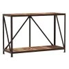 Rendez Vous Déco Consoles Et Drapiers Console En Bois Recyclé Et Métal