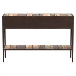 Rendez Vous Déco Consoles Et Drapiers Console En Bois Recyclé Et Métal 3 Tiroirs 11 Rendez Vous Déco Consoles Et Drapiers Console En Bois Recyclé Et Métal 3 Tiroirs -Marquee Magasin console en bois recycle et metal 3 tiroirs 3