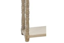 Hellin Consoles Et Drapiers Console En Bois Vieilli 3 Tiroirs 1 Tablette -Marquee Magasin console en bois vieilli 3 tiroirs 1 tablette 2