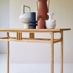 Tikamoon Consoles Et Drapiers Console En Chêne Massif -Marquee Magasin console en chene massif 11