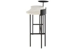 Hellin Consoles Et Drapiers Console En Marbre Et Métal Noir L110 -Marquee Magasin console en marbre et metal noir l110 10