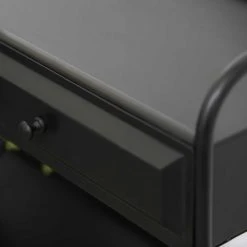 Decoclico Factory Consoles Et Drapiers Console En Métal 4 Tiroirs Noir -Marquee Magasin console en metal 4 tiroirs noir 4