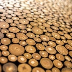 Pirouette Paris Consoles Et Drapiers Console En Métal Et Teck 100x30xh75cm -Marquee Magasin console en metal et teck 100x30xh75cm 3