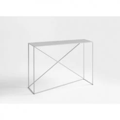 Custom Form Consoles Et Drapiers Console En Métal Gris L100cm -Marquee Magasin console en metal gris l100cm 3