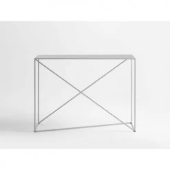 Custom Form Consoles Et Drapiers Console En Métal Gris L100cm -Marquee Magasin console en metal gris l100cm 4