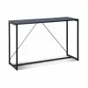 Alice's Garden Consoles Et Drapiers Console En Métal Noir 120 X 39 X 79cm