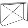 Custom Form Consoles Et Drapiers Console En Métal Noir L100cm -Marquee Magasin console en metal noir l100cm