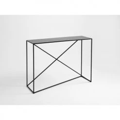 Custom Form Consoles Et Drapiers Console En Métal Noir L100cm -Marquee Magasin console en metal noir l100cm 2