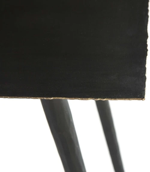 Thai Natura Consoles Et Drapiers Console En Métal Noir L83cm 5 Thai Natura Consoles Et Drapiers Console En Métal Noir L83cm – Image 3