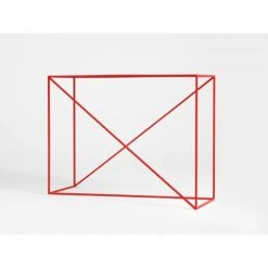 Custom Form Consoles Et Drapiers Console En Métal Rouge L100cm -Marquee Magasin console en metal rouge l100cm 3
