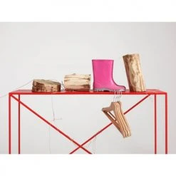 Custom Form Consoles Et Drapiers Console En Métal Rouge L100cm -Marquee Magasin console en metal rouge l100cm 5