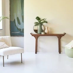 Tikamoon Consoles Et Drapiers Console En Orme Massif