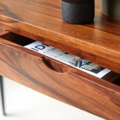 Tikamoon Consoles Et Drapiers Console En Palissandre Massif -Marquee Magasin console en palissandre massif 4