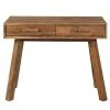 Grenier Alpin Consoles Et Drapiers Console En Pin Recyclé 2 Tiroirs -Marquee Magasin console en pin recycle 2 tiroirs
