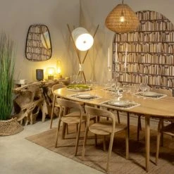 Now’s Home Consoles Et Drapiers Console En Racine De Teck Massif -Marquee Magasin console en racine de teck massif 3